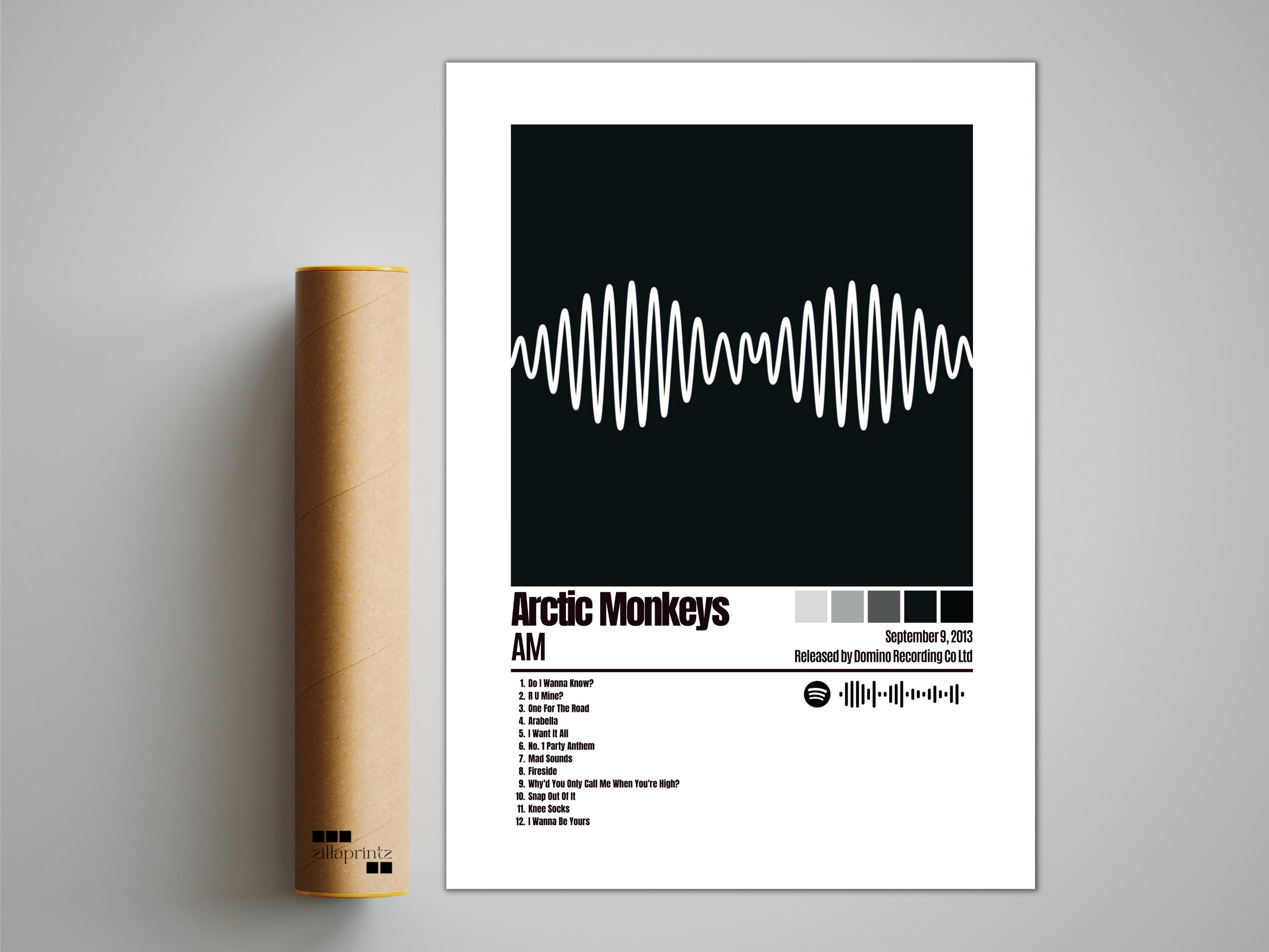 Discover Arctic Monkeys Poster AM | Album Cover Poster