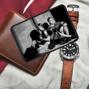 Personalized Photo and Text Wallet Card, Metallic VIP Wallet Card, Unique Gift, Engraved Photo on Metallic Card, Gift for Him, Gift for Her