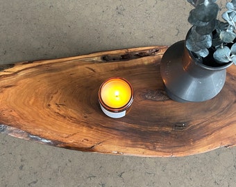 Live Edge Oval Cherry Charcuterie Board, kaasplank, serveerplank, handgemaakte unieke artistieke collectie, geen btw, geen tarieven voor de VS