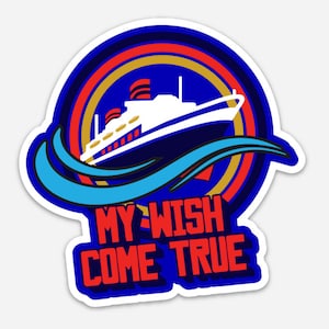 Disney Cruise Line Custom Ship Magnets (Five Styles - Wish, Dream, Fantasy, Wonder and Magic) (Fan Art)