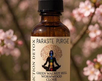 Eviction Detox™ – Parasite Purge Herbal Tincture | Organic Wormwood, Black Walnut, Clove