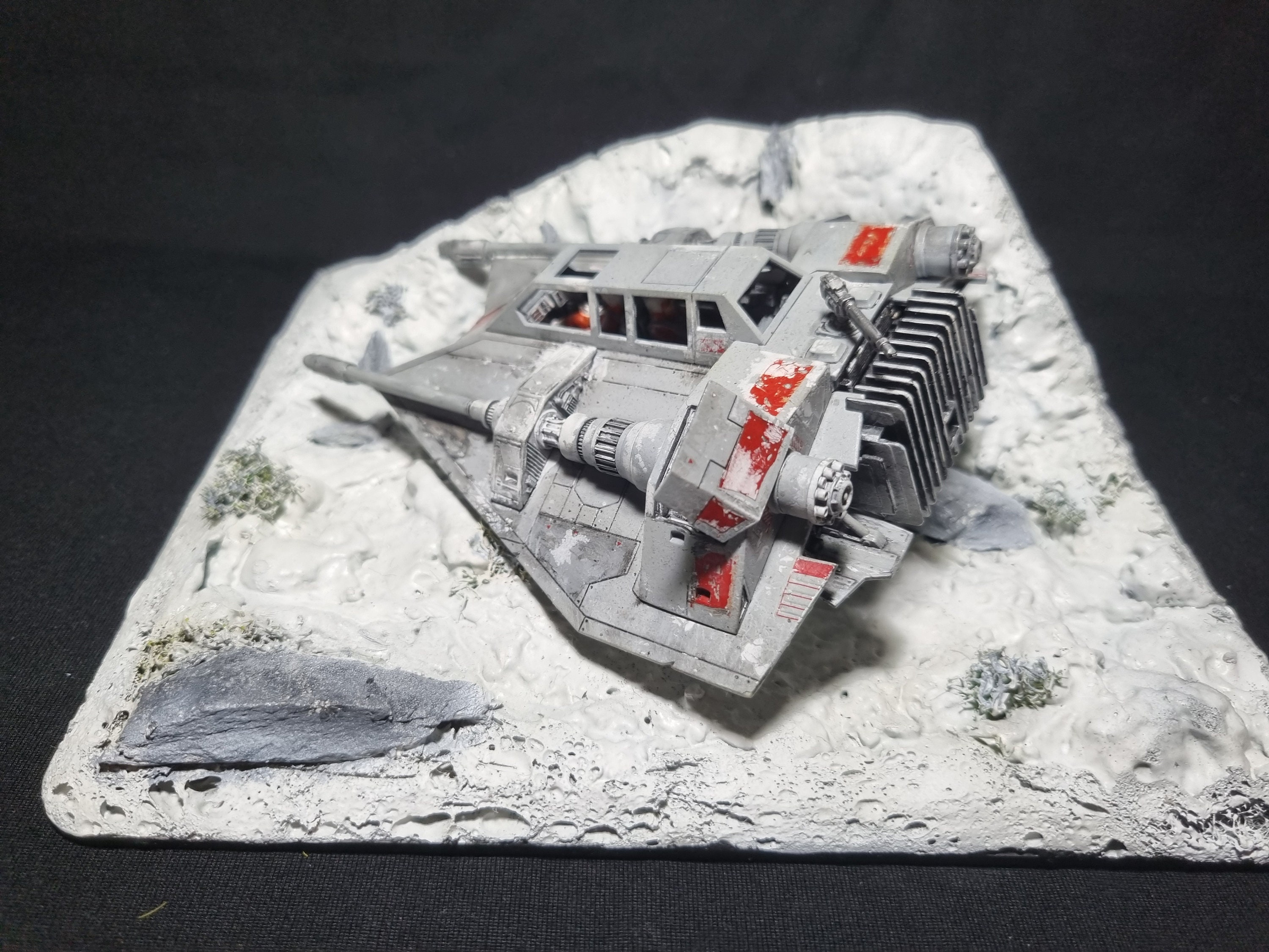 Star Wars Diorama Snowspeeder Etsy