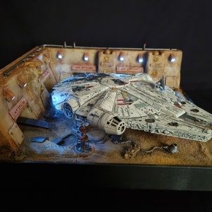 Modelo del Halcón Milenario de Star Wars