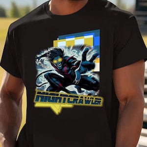 Nightcrawler X-Men 97 Vintage T-Shirt - Unisex Fan Apparel, Premium Quality Cotton, Durable Design, Perfect Gift for Women and Men