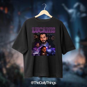 Lucanis Dragon Age T-Shirt - Dark Fantasy Graphic Tee, Unisex Gamer Apparel, RPG Gaming Shirt, Gift for Dragon Age Fans