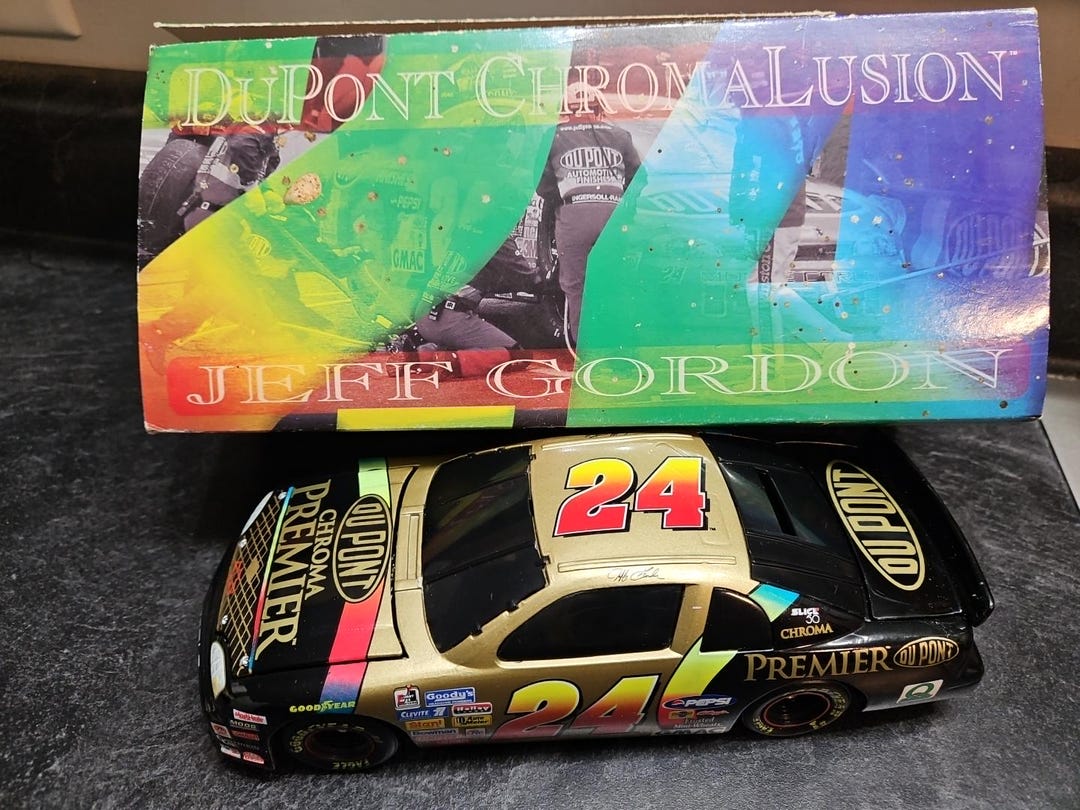 24 Jeff Gordon 1:24 Chromalusion Dupont Chevy Diecast - Etsy