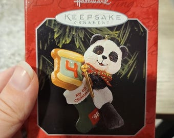 1998, CHILD&#39;S FOURTH Christmas, Hallmark KEEPSAKE Ornament