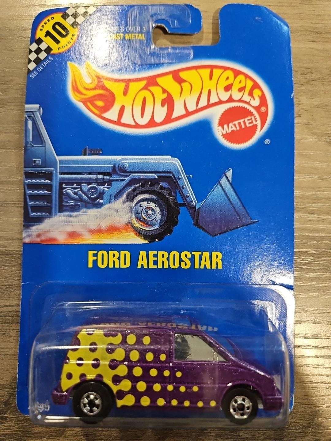 Hot Wheels フォード　エアロスター Hot Wheels Mattel Ford Aerostar No. 151 Purple/yellow #4695