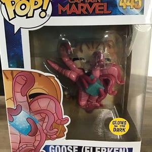 Funko Pop グース・フラーケン キャプテン・マーベル ビニール