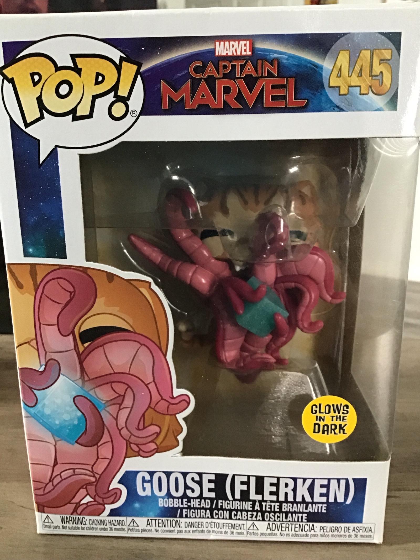 Funko Pop グース・フラーケン キャプテン・マーベル ビニール