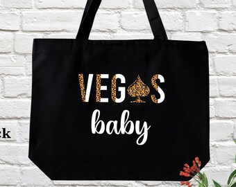 Vegas Baby Tote Bag, Nevada Bag, Vintage Las Vegas, Girls Vegas Trip Bag , Vegas Tote Bag, Las Vegas Bag, Vegas Baby Tote, Casino Tote Bag