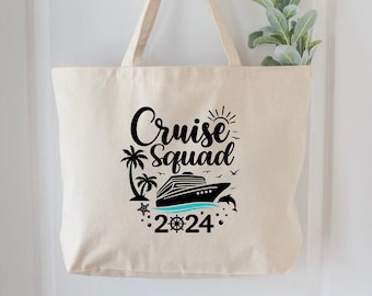 Cruise Trip Tote Bags , Cruise Squad 2025 Bags, Cruise Vocation Tote Bags, Cruise 2025 Bag, Family Matching Cruise Tote Bag, Cruise Trip Bag