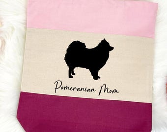 Pomeranian, Pomeranian Mom, Pomeranian Tote Bag, Pomeranian Gifts, Pomeranian Dad Bag, Pomeranian Birthday Gift, Dog Lover, Dog Christmas