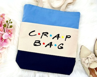 Bolso de tela de Friends, bolso de regalo divertido, bolso de trabajo con temática de Friends, regalo de Friends