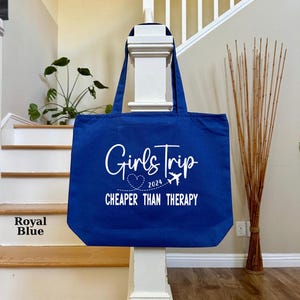 Girls Trip Tote Bag, Girls Trip Vacation Bag, Girls Trip 2025 Vacation Tote Bag, Womens Tote Bag, Summer Trip Bag, 2025 Girls Trip Tote Bags image 5