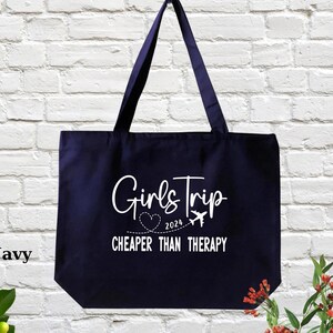 Girls Trip Tote Bag, Girls Trip Vacation Bag, Girls Trip 2025 Vacation Tote Bag, Womens Tote Bag, Summer Trip Bag, 2025 Girls Trip Tote Bags image 4