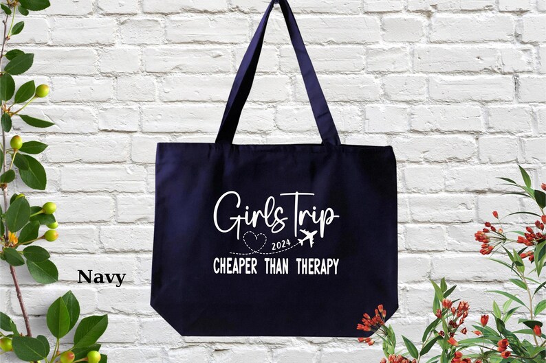 Girls Trip Tote Bag, Girls Trip Vacation Bag, Girls Trip 2025 Vacation Tote Bag, Womens Tote Bag, Summer Trip Bag, 2025 Girls Trip Tote Bags image 4