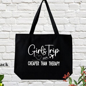Girls Trip Tote Bag, Girls Trip Vacation Bag, Girls Trip 2025 Vacation Tote Bag, Womens Tote Bag, Summer Trip Bag, 2025 Girls Trip Tote Bags image 6