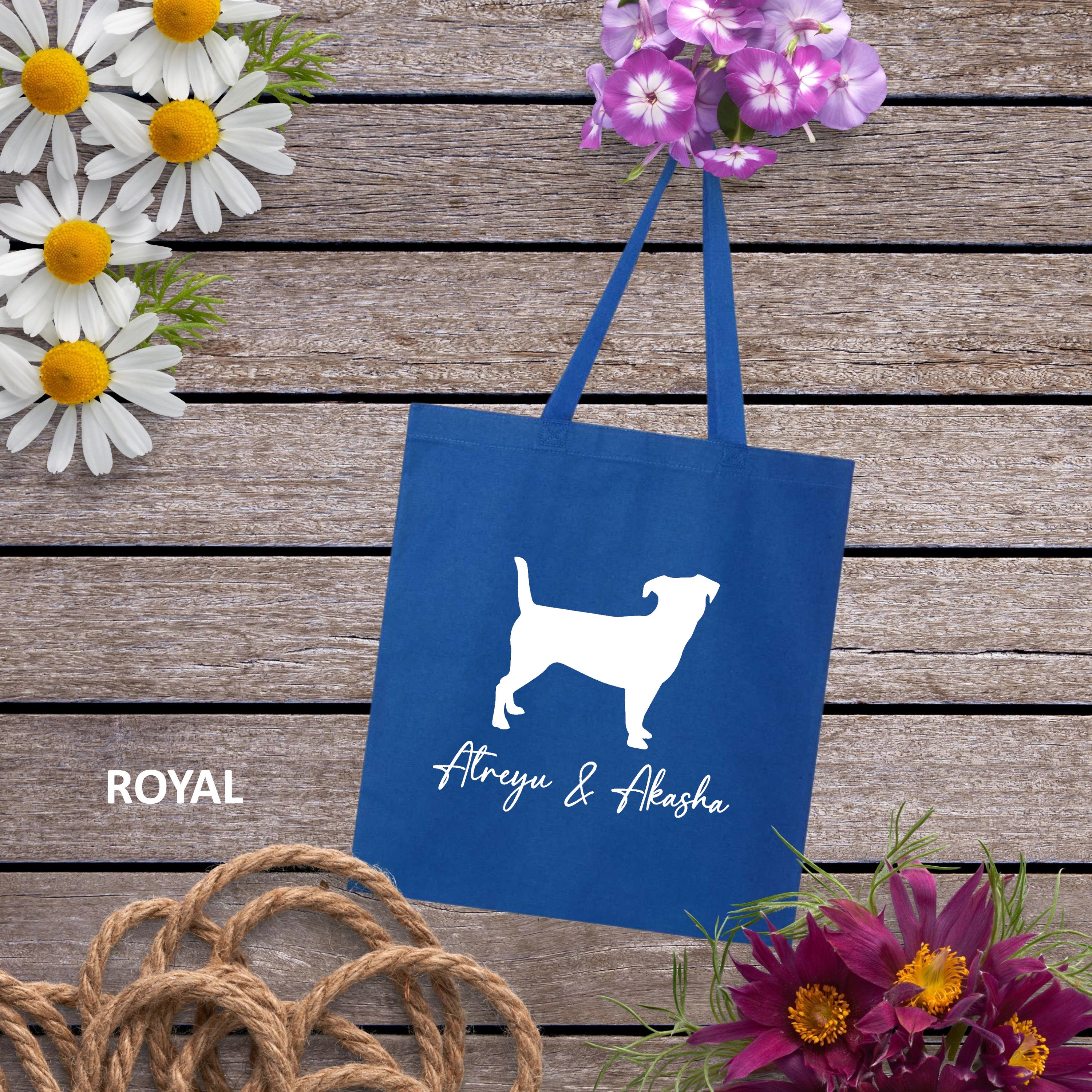 Jack Russell Terrier Tote Bag – Borsa A Tracolla In Tessuto Impermeabile Per Amanti Della Razza, Regalo Per Mamma O Proprietario