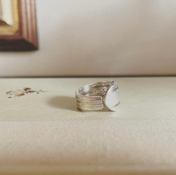 Vintage Reflection Spoon Ring - image 4