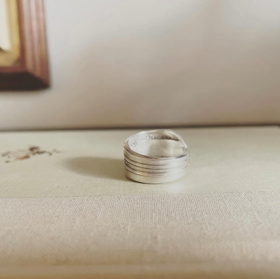 Vintage Reflection Spoon Ring - image 3