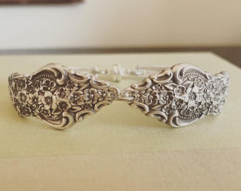 Vintage Renaissance Double Spoon Bracelet