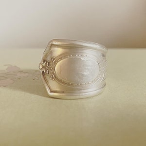 Antique Louis XVI “D” Spoon Ring