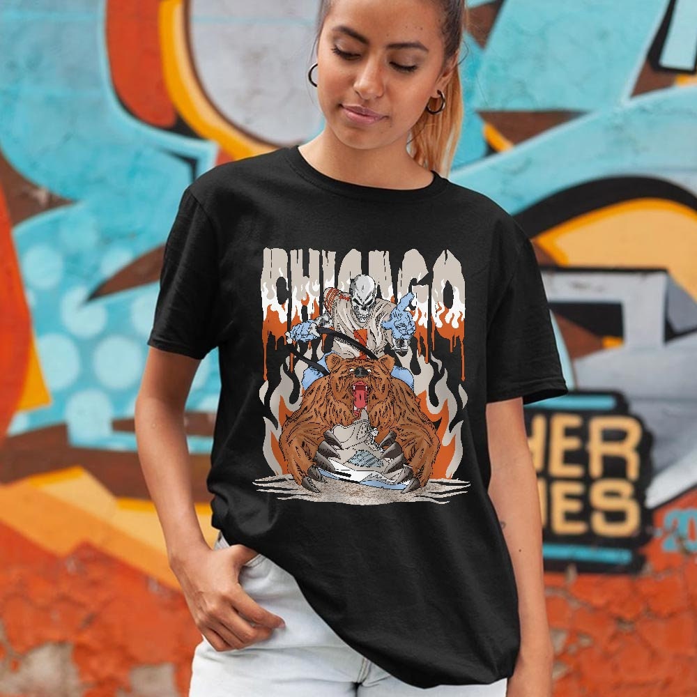 Chicago Skeleton Unisex Shirt to Match Sneaker Retro SE Craft 