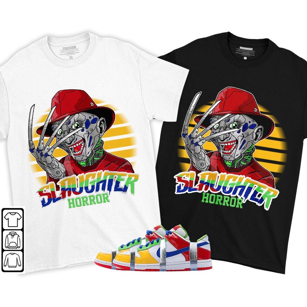 Slaughter Horror Unisex Sneaker Shirt Match SB Dunk Low eBay Tee, SB Dunk Low Sandy T-Shirt, Hoodie, Sweatshirt