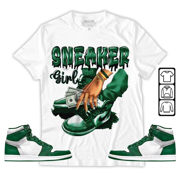 2P(2) Hoodie Match Jordan 1 Green Glow main image 1