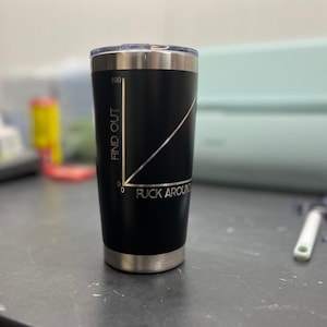 F Around and Find out Tumbler