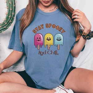 Spooky Vibe, Retro Halloween, Spooky Ghost, Boho Halloween, Ice Cream, Cool Halloween, Funny Halloween, Trick or Treat, Spooky Season