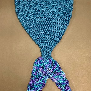 Mermaid Tail Baby Cocoon Photo Prop