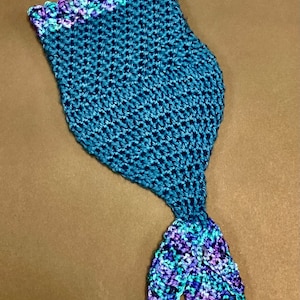 Mermaid Tail Baby Cocoon Photo Prop