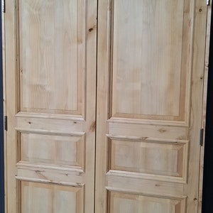 Custom wood french doors, barn doors, pocket doors, hinge doors. Can be made in multiple sizes designs and wood.