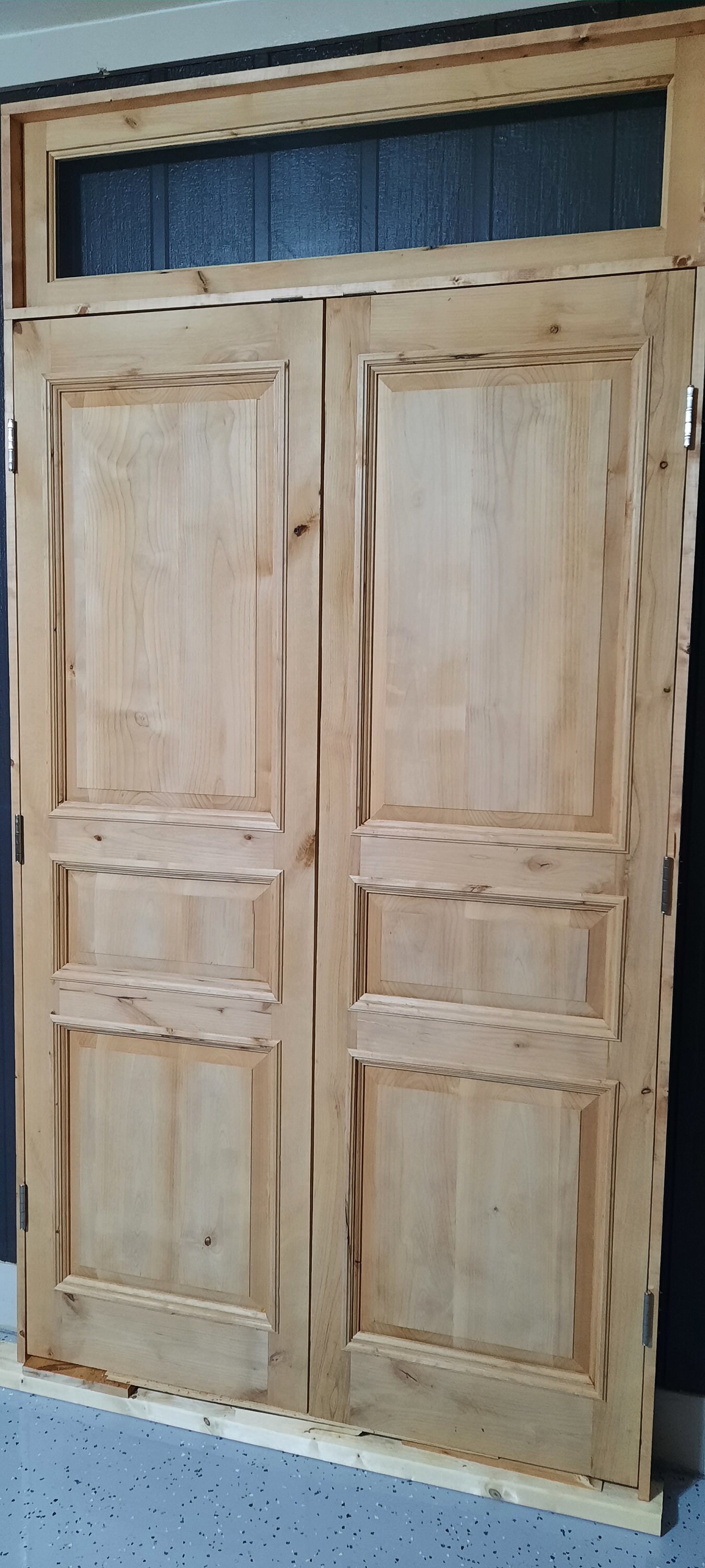 Custom wood french doors, barn doors, pocket doors, hinge doors. Can be made in multiple sizes designs and wood.