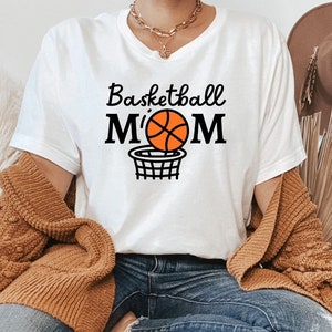 Basketball Mom, Basketball Mom Shirt, Basketball Shirt, Basketball TShirt, Basketball Game Day, Sports Shirt, Sports Apparel