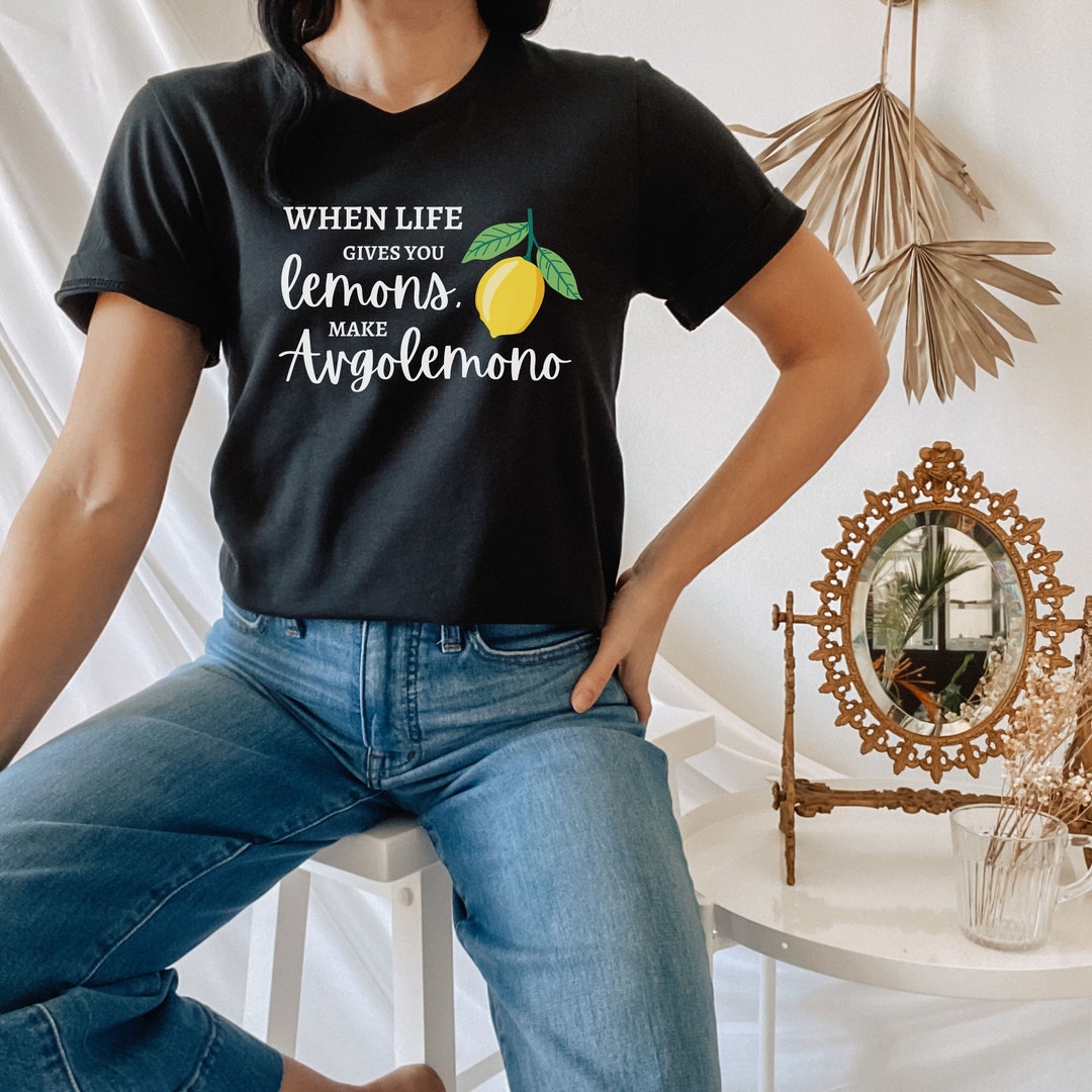 When Life Gives You Lemons Make Avgolemono Greek Kitchen Etsy