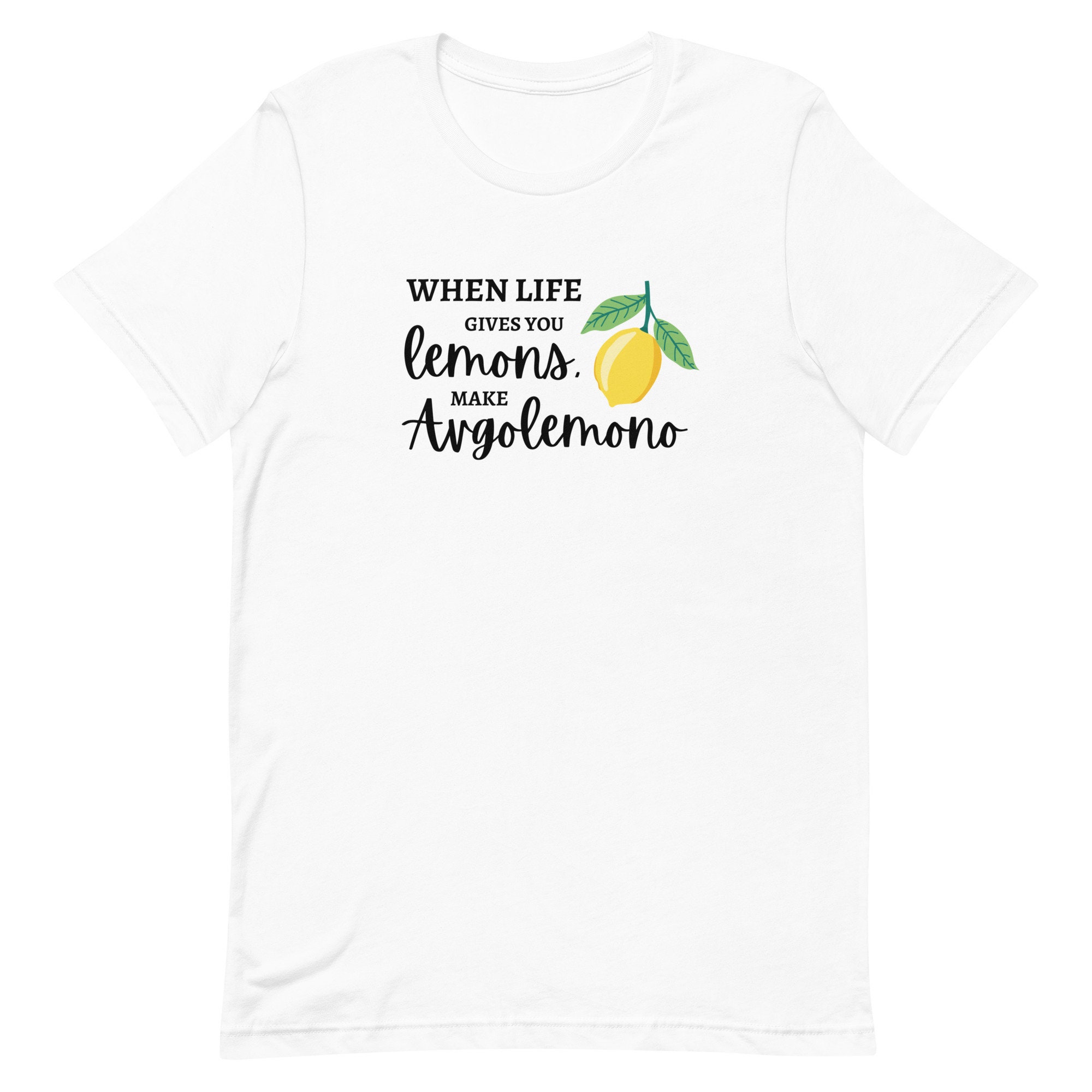 When Life Gives You Lemons Make Avgolemono Greek Kitchen Etsy