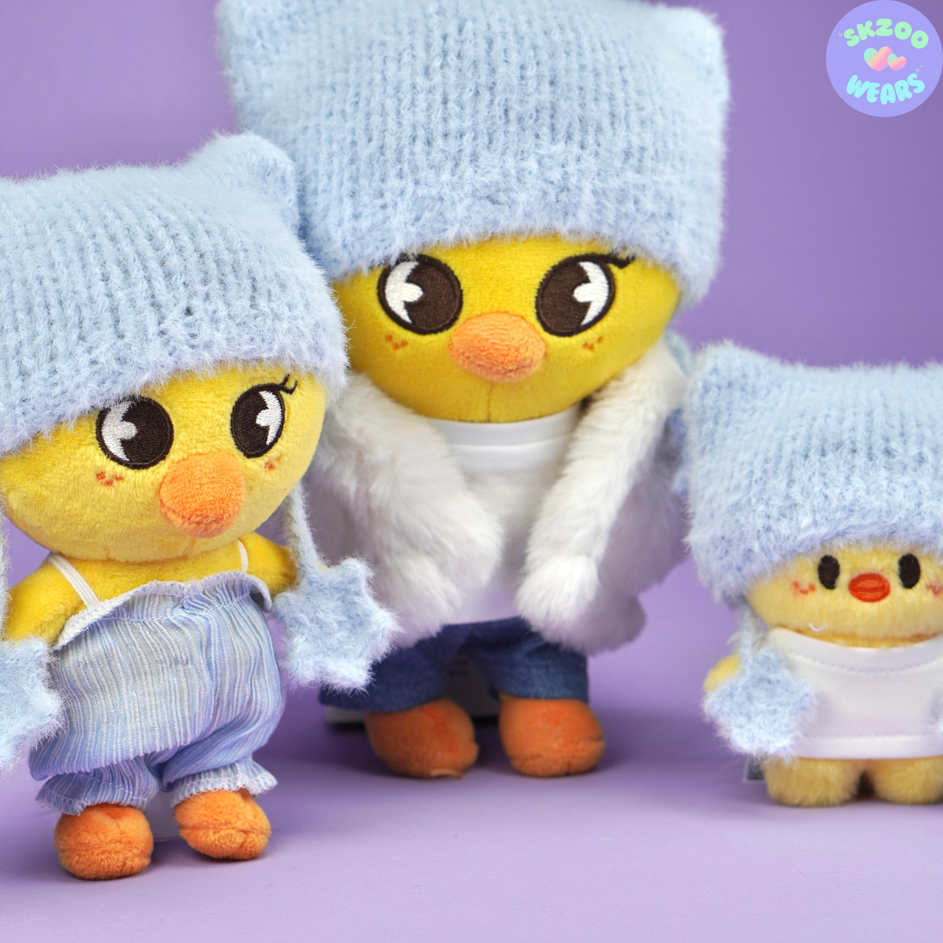 Felix Blue Beanie, Felix ATE Look, Kpop Cat Beanie, Skzoo Clothes