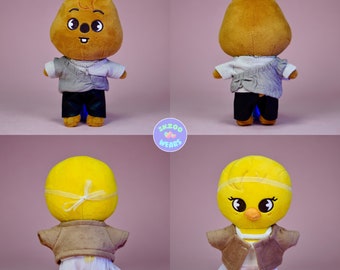 SKZOO 10CM PLUSH OUTFIT ジニレット ヒョンジン トレカ - メルカリ