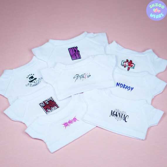 Printed SKZOO T-shirt, Maniac Maxident Skzoo Outfit, Stray Kids