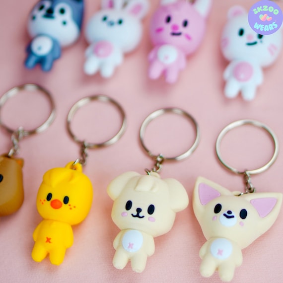 Skzoo キーチェーン、Stray Kids キーチェーン、3D プリント