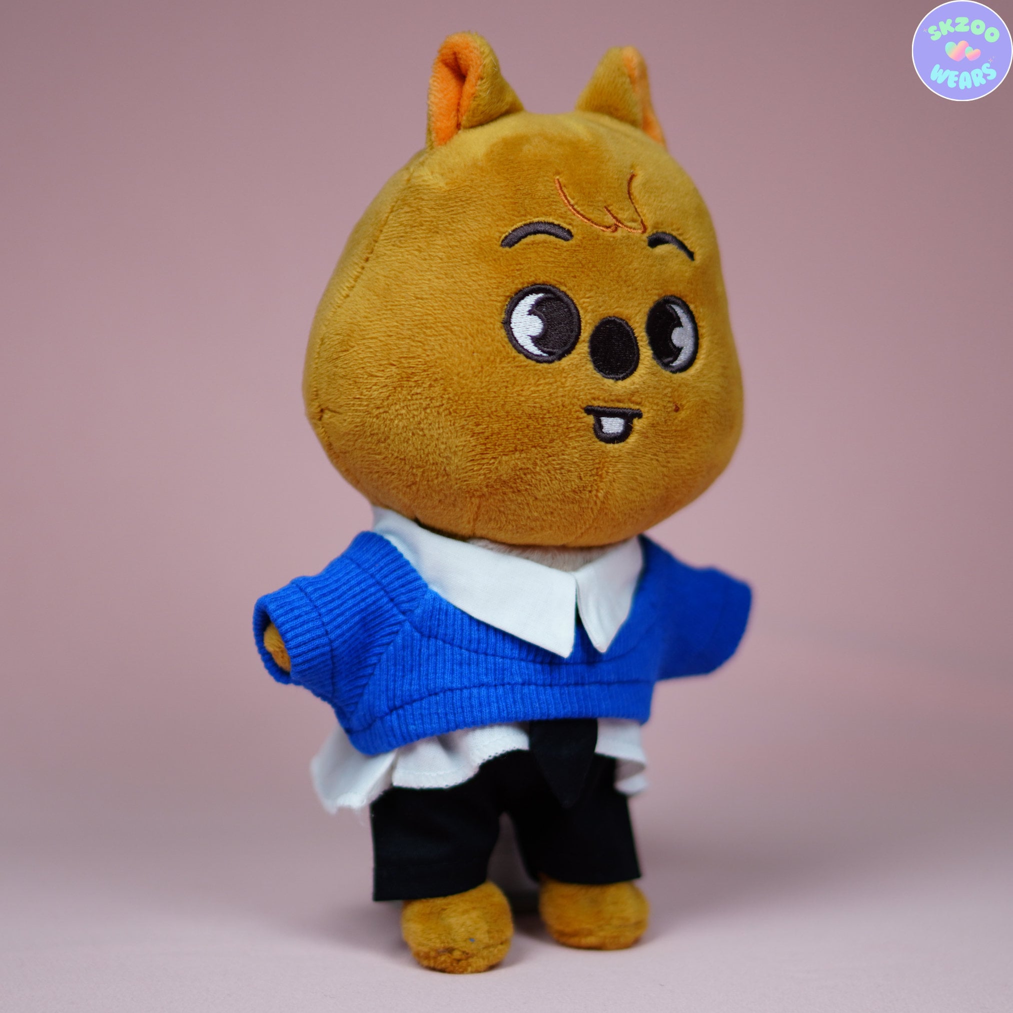 クオッカブルー衣装セット、ハン・ジソン、Stray Kids SKZOO クオッカブルー衣装セット、ハン・ジソン、Stray Kids SKZOO