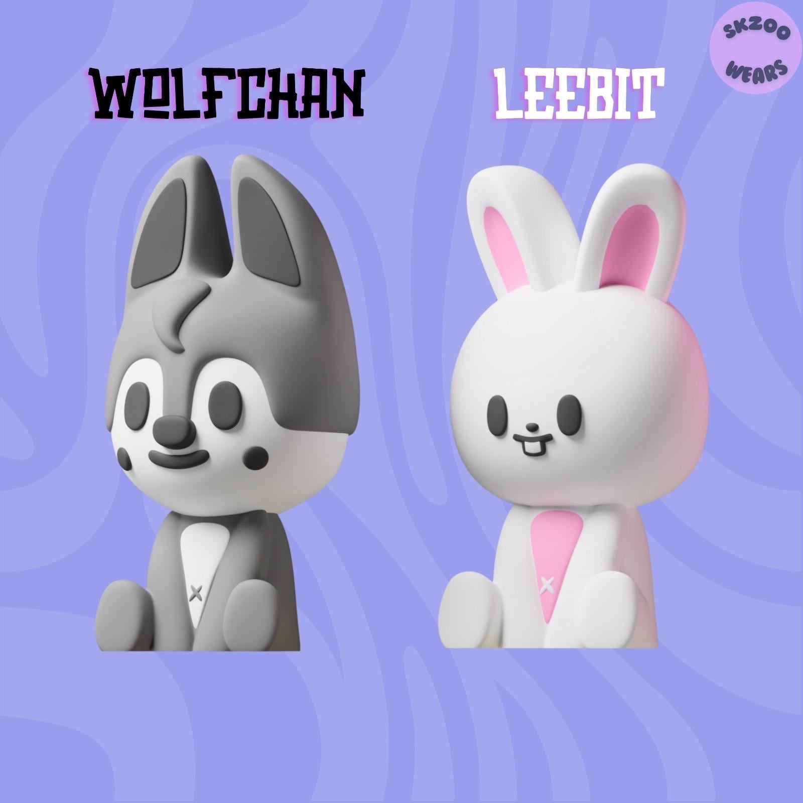 Skzoo Figures, Stray Kids Figure, 3D Printed SKZOO, Pilot Skzoo