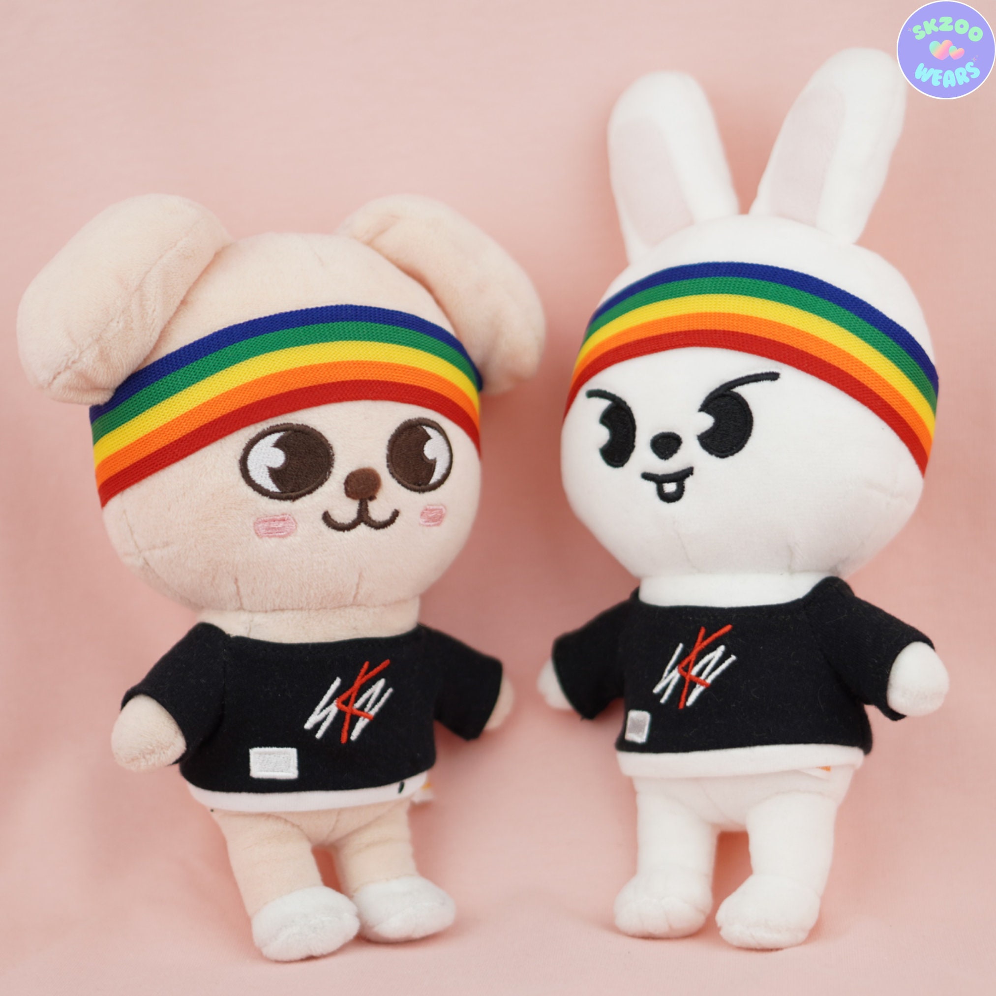 Pride SKZOO Headband, Skzoo Clothes, Skzoo Outfits, Stray Kids Doll Pride SKZOO Headband, Skzoo Clothes, Skzoo Outfits, Stray Kids Doll