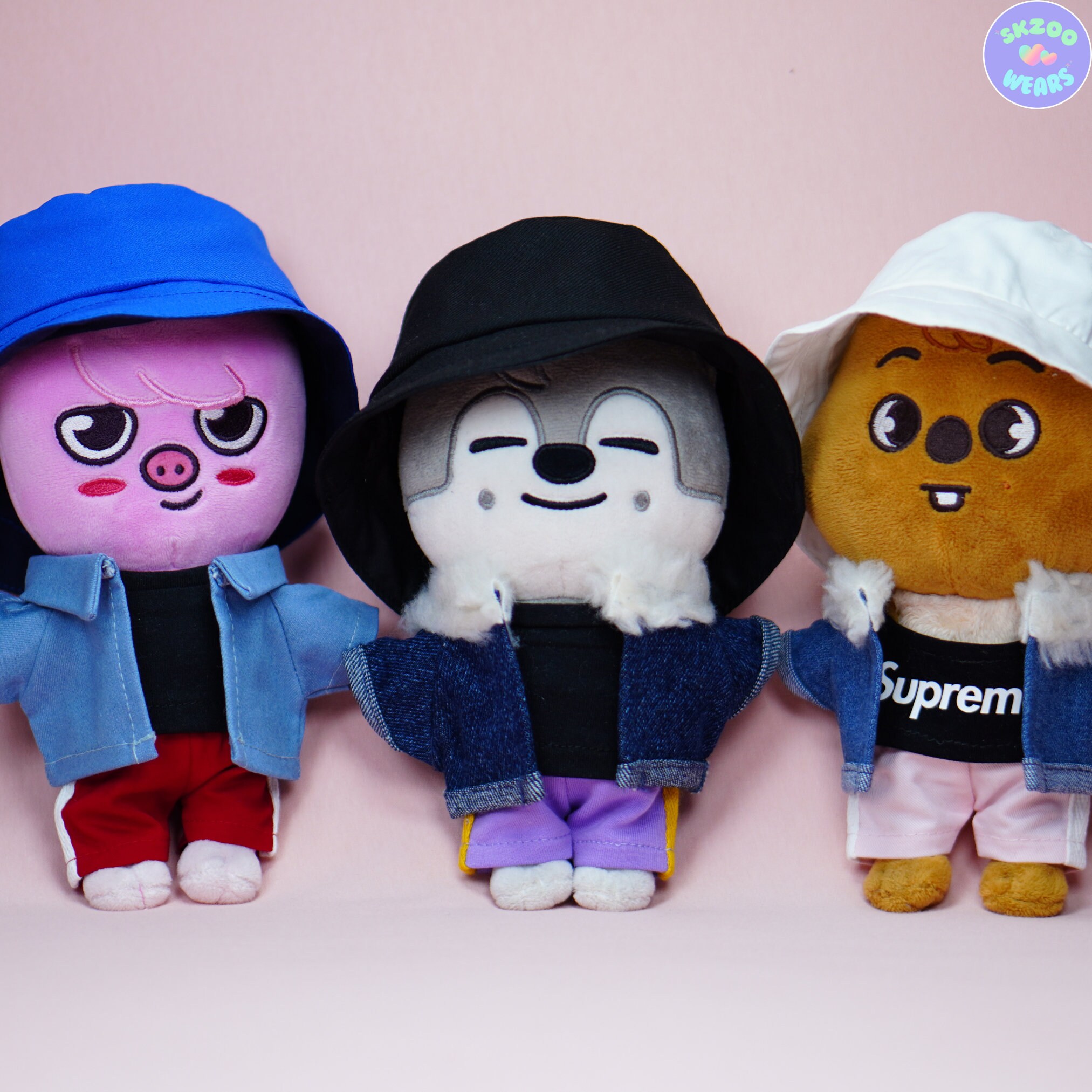 3RACHA Skzoo Clothes, Chan's Room, Skzoo Outfits, Kpop Doll 3RACHA Skzoo Clothes, Chan's Room, Skzoo Outfits, Kpop Doll