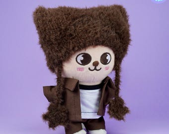 Puppym Brown Outfit Set, Seungmin Outfit Stray Kids, Skzoo Clothes