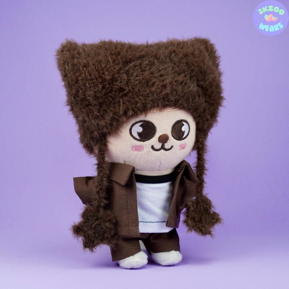 PuppyM ブラウン衣装セット、スンミン衣装 Stray Kids、Skzoo 服、SKZ