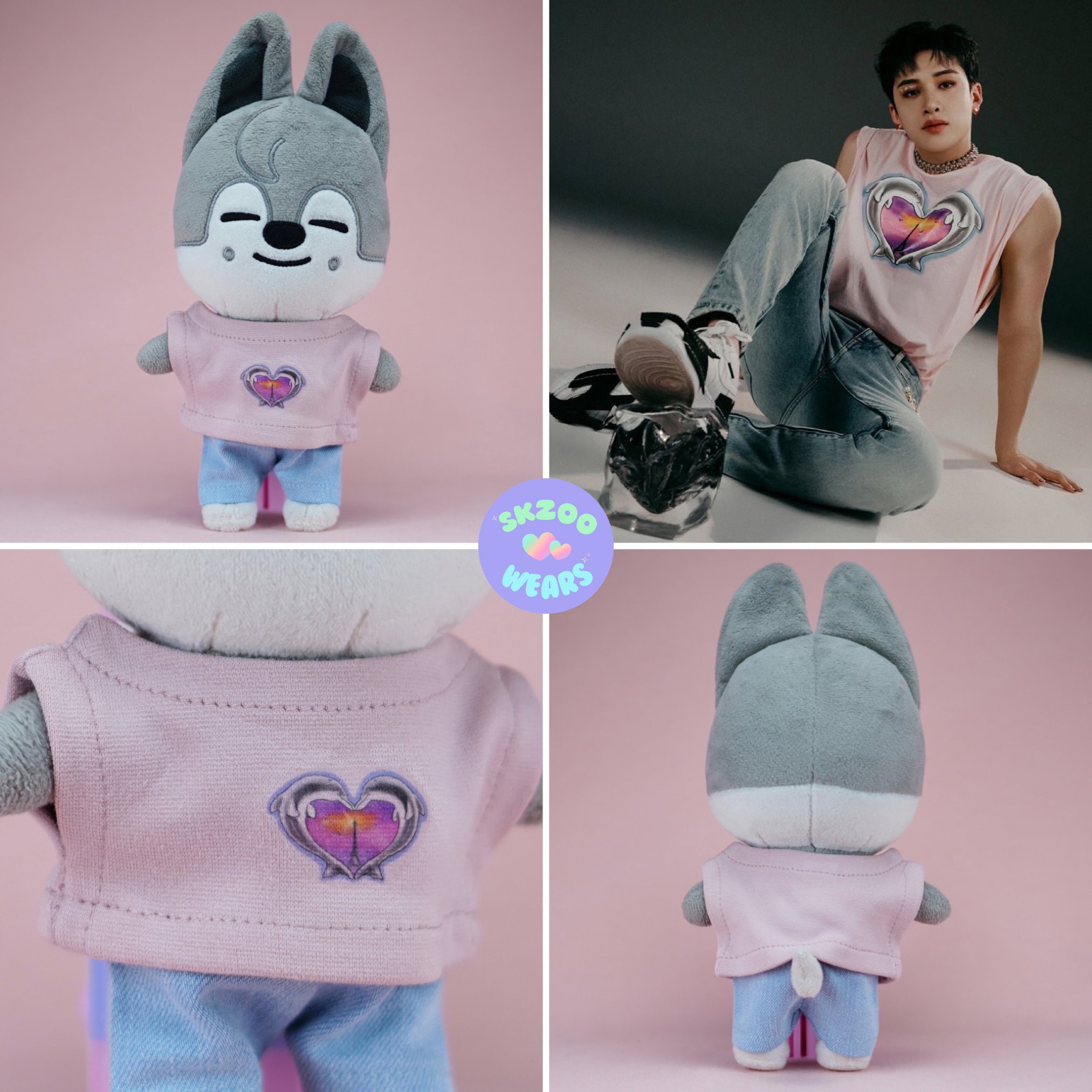 Maxident Stray Kids, OT8 Skzoo Outfits, Case 143 Skzoo